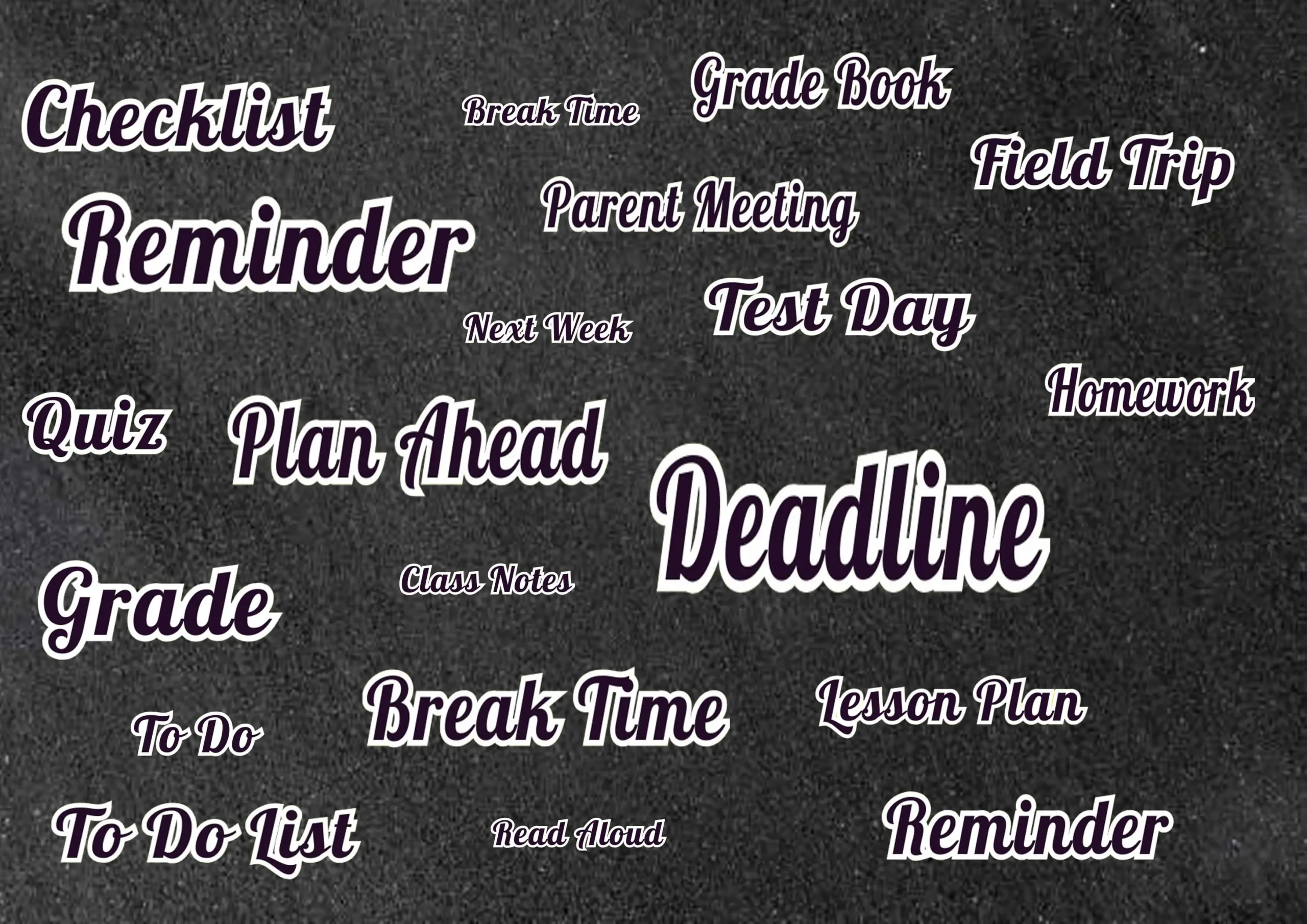 Teacher's Planner Sticker