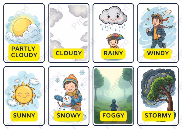 Weather-Flashcards