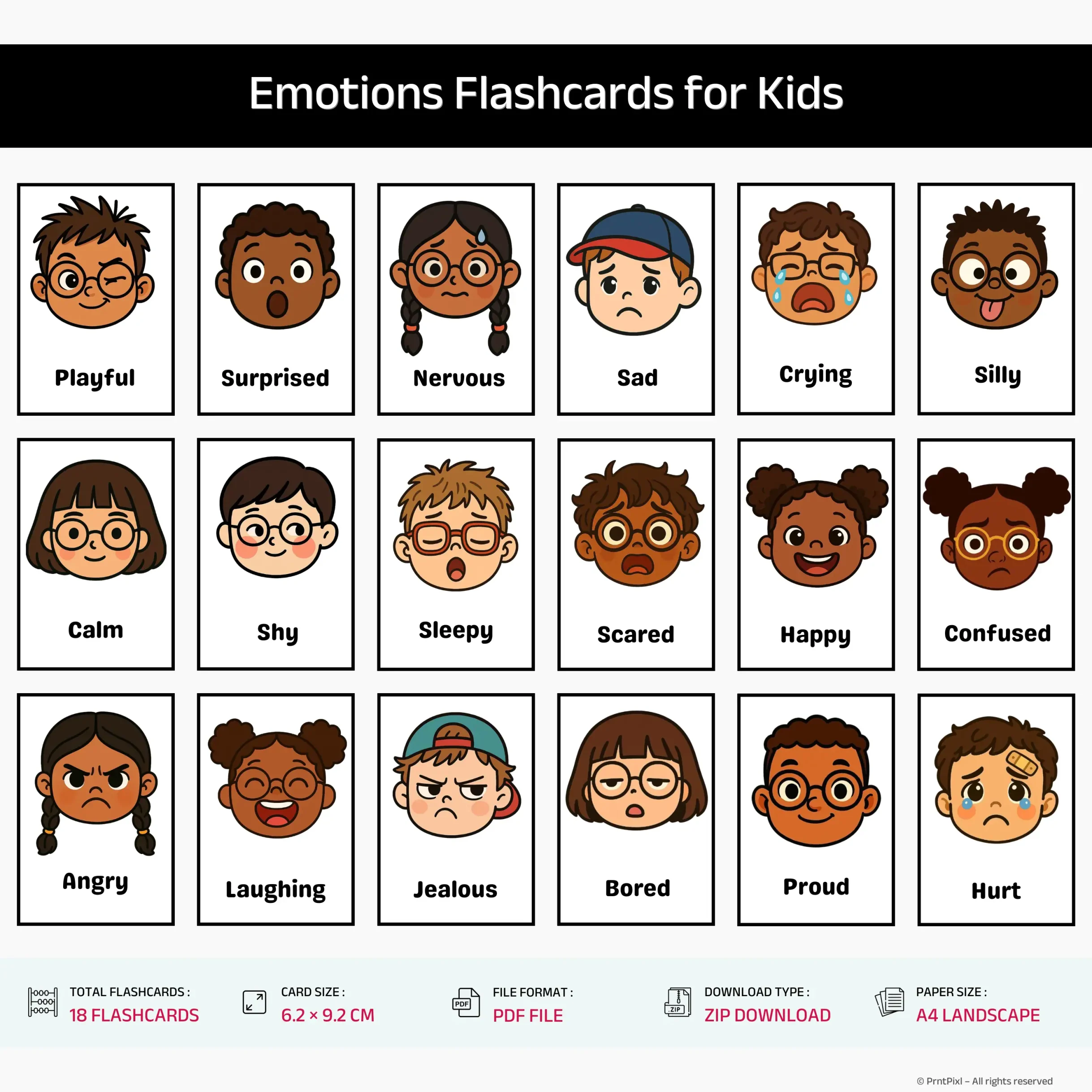 educational flashcards printable
