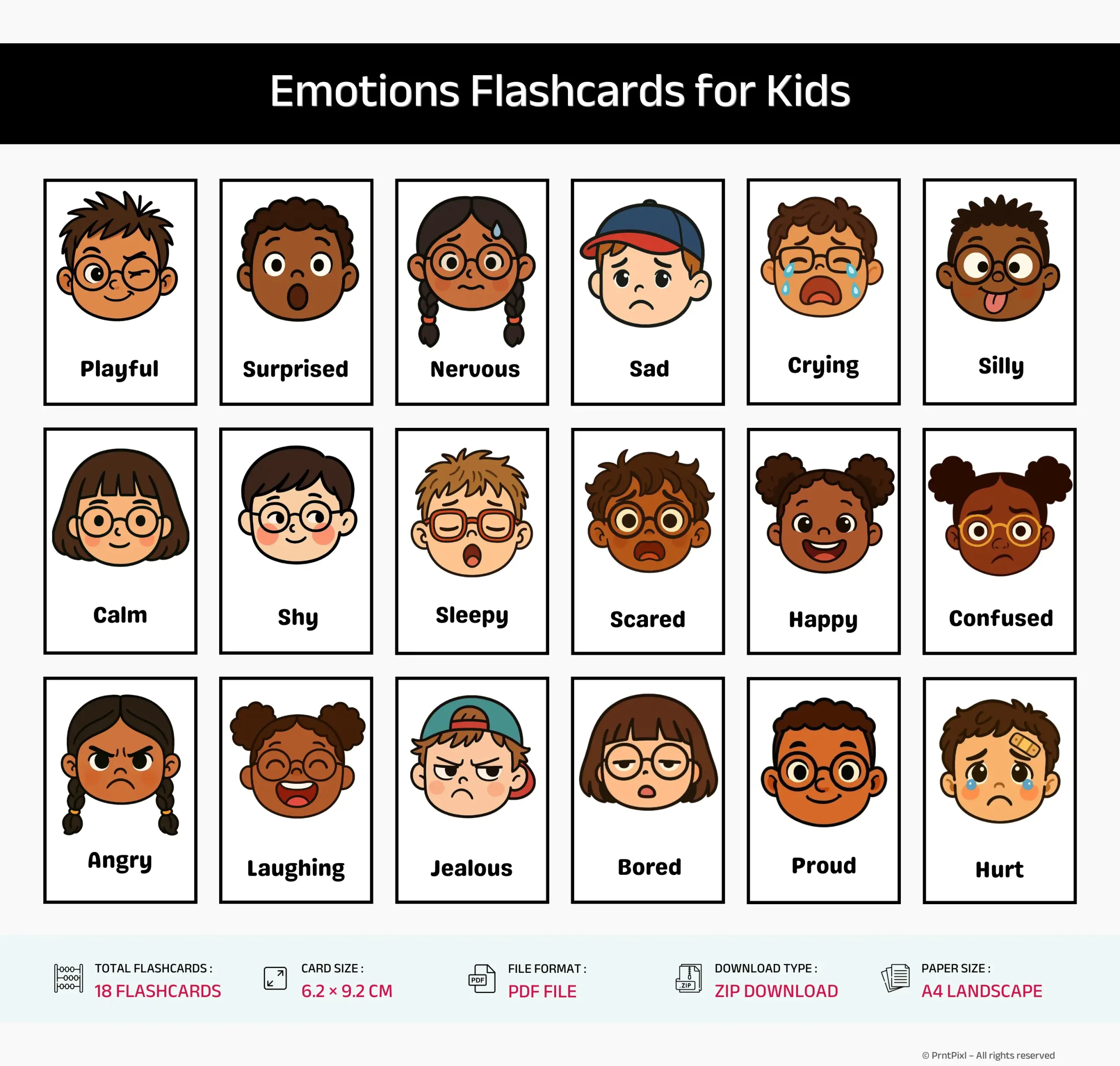 educational flashcards printable