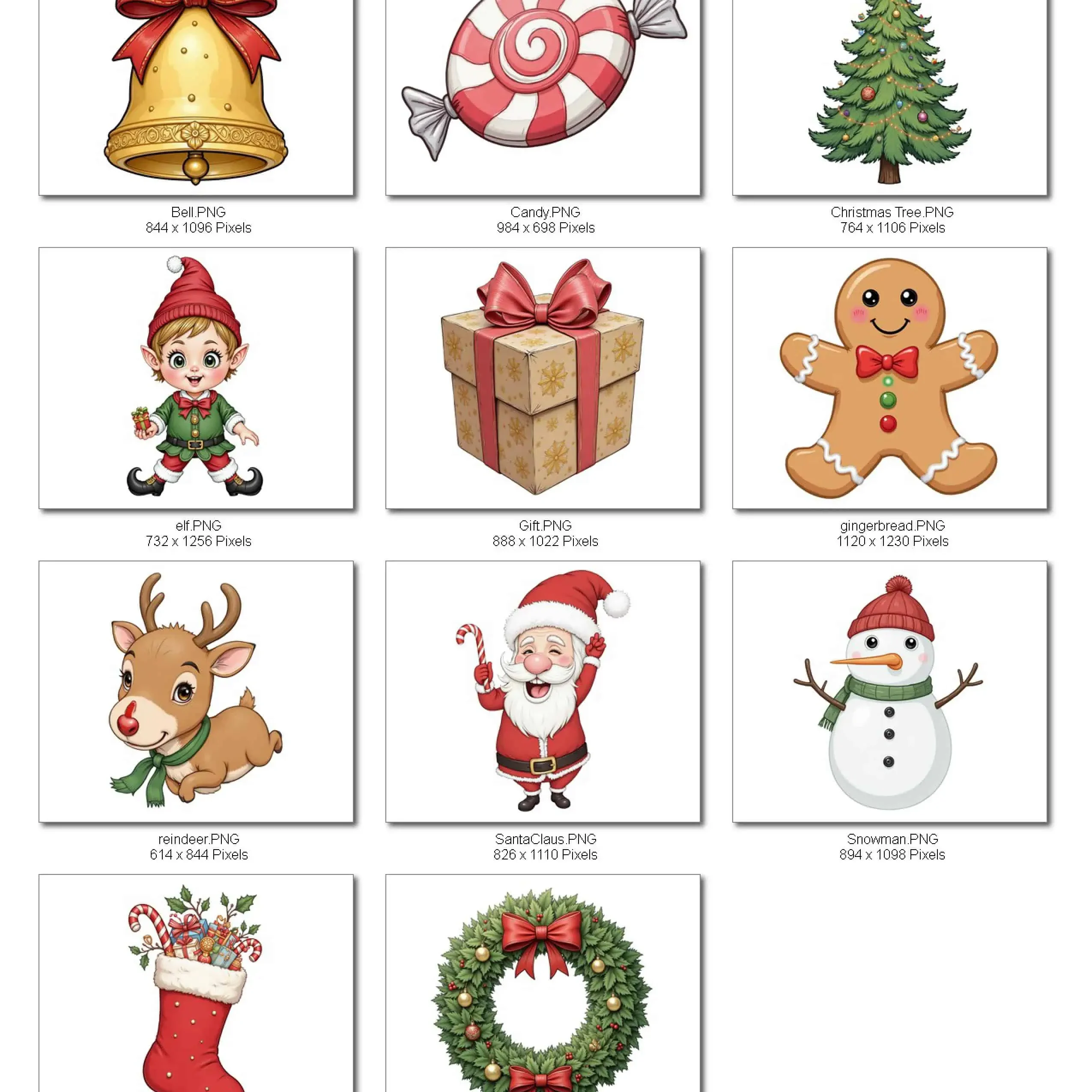 free christmas stickers for kids