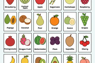 fruits flashcards for kindergarten learning fruits flashcards for kindergarten learning