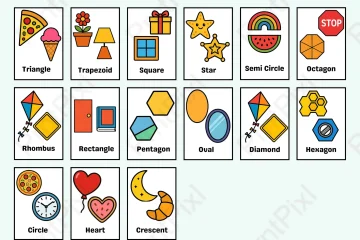 printable shapes flashcards for kids real world examples printable shapes flashcards for kids real world examples
